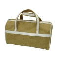 Jute Travel Kit Bag