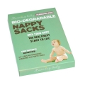 Beaming Baby Bio-degradable Nappy Sacks Fragrance Free (60 sacks)