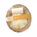 Loofah Willow Basket Bath Set (3 in 1)