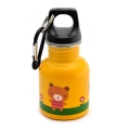 Cartoon Series Kids Stainless Steel Drinking Bottle (130ml) - Orange