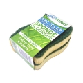 EcoForce Recycled Plastic Super Absorbent Kitchen Sponge Scourers (2 pcs)